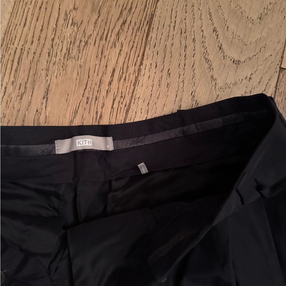 Kith Black Straight Leg Pants